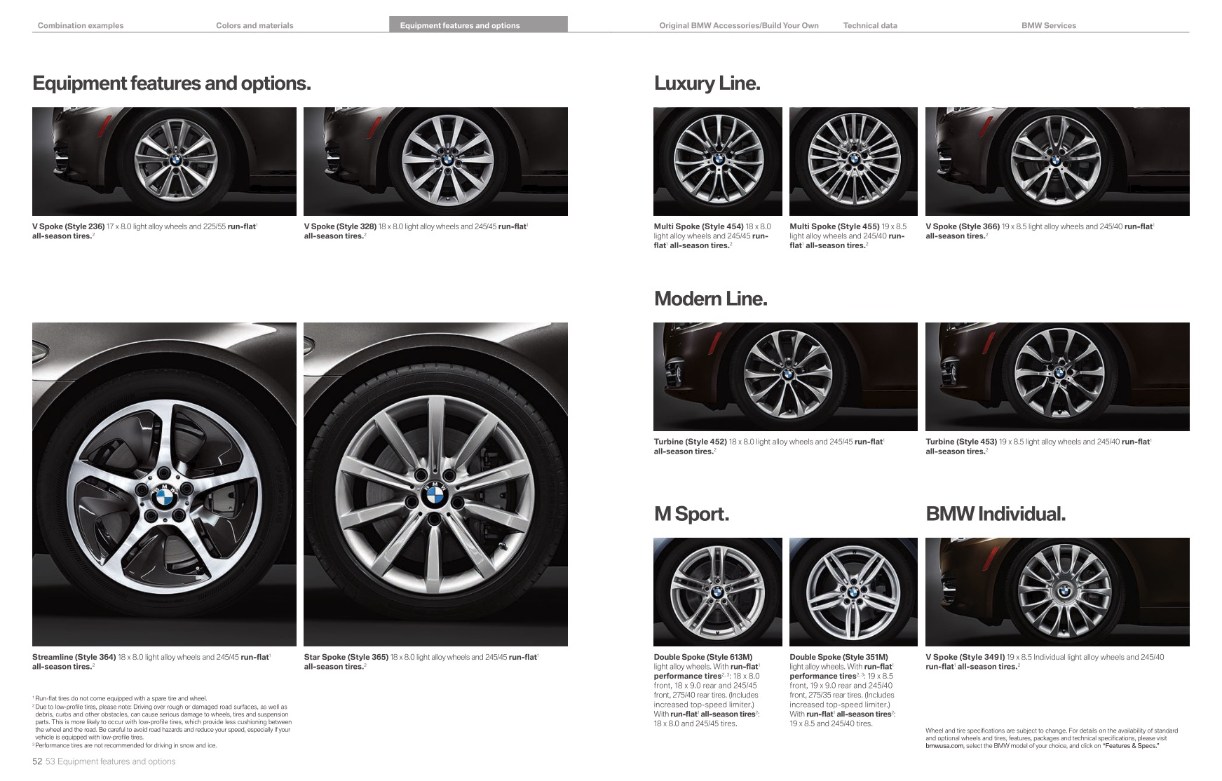 2014 BMW 5-Series Brochure Page 5